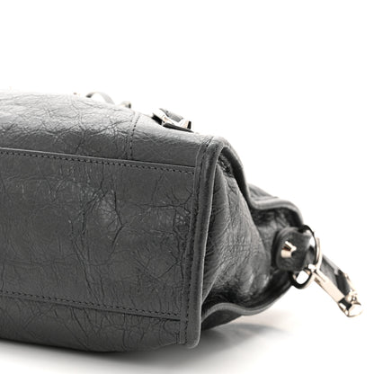 Balenciaga Agneau Classic Silver Hardware S City Gris Fossile 11 of 12