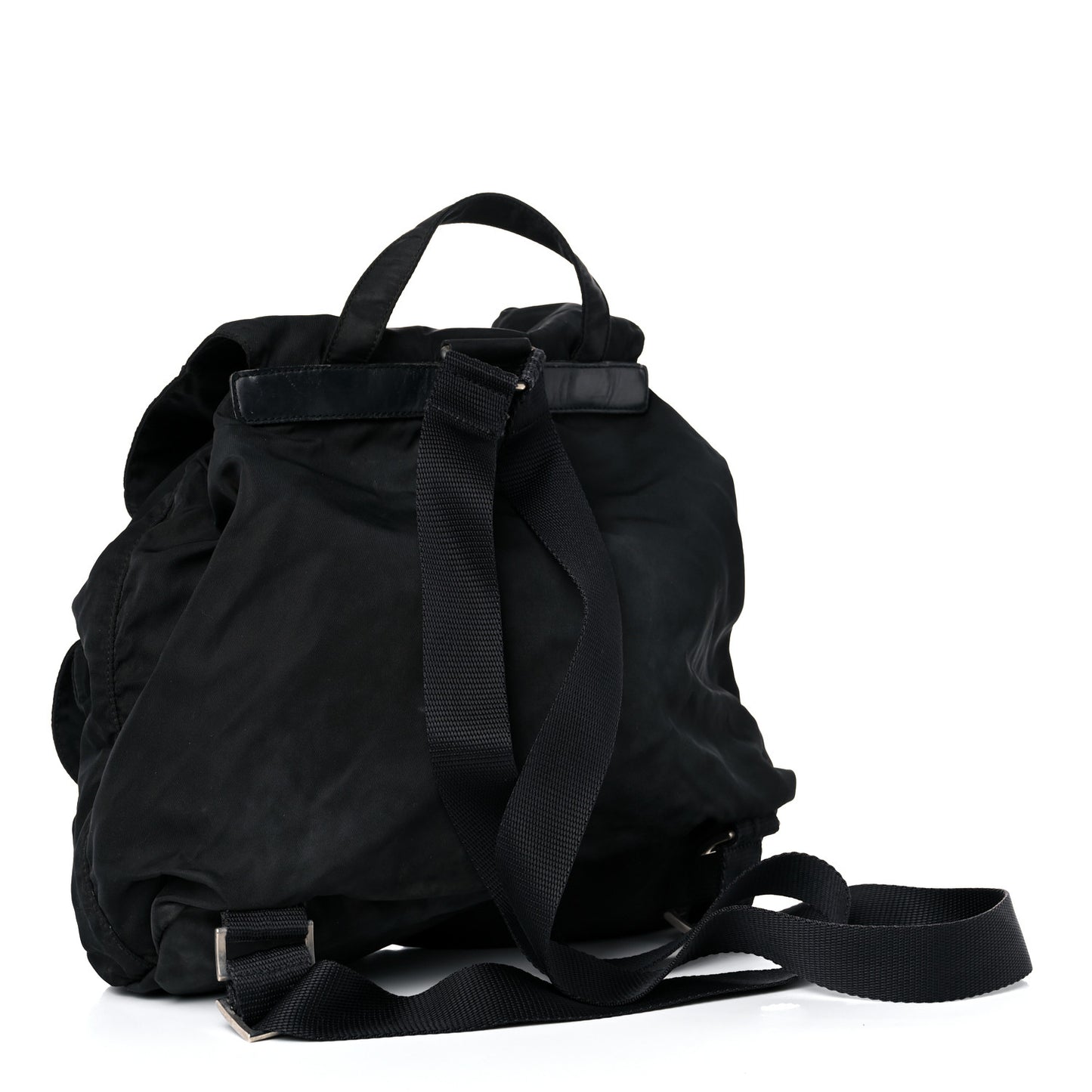Nylon Vela Medium Backpack Black