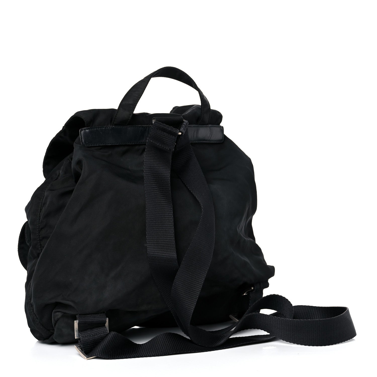 Prada Nylon Vela Medium Backpack Black 3 of 25