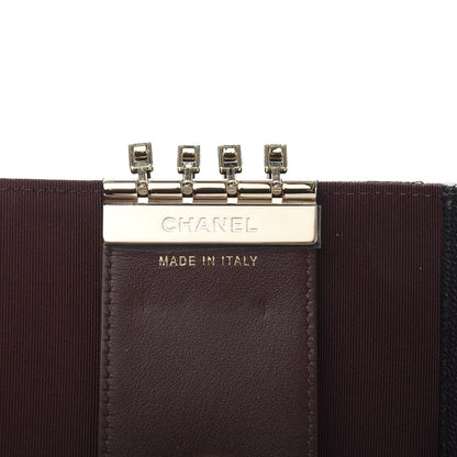 Chanel Caviar Quilted Classic 4 Key Holder Wallet Black 7 of 11