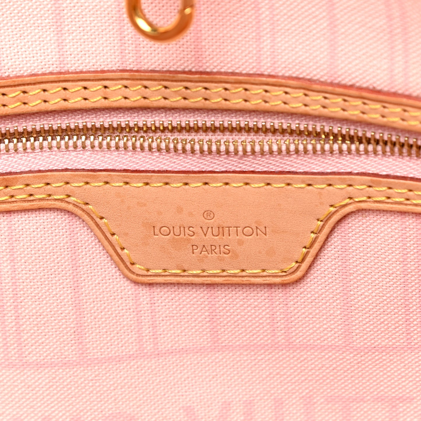 Damier Azur Neo Neverfull MM Rose Ballerine