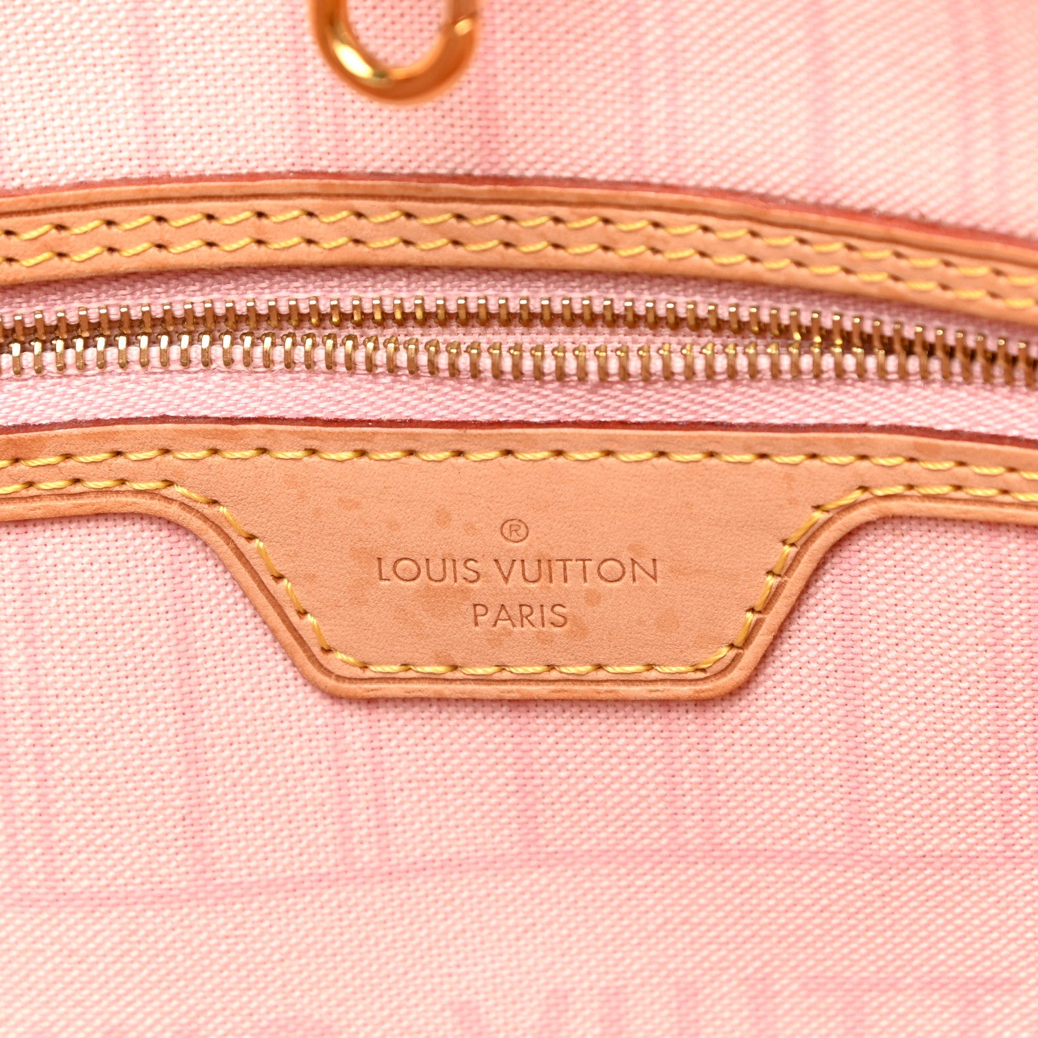 Louis Vuitton Damier Azur Neo Neverfull MM Rose Ballerine 6 of 22