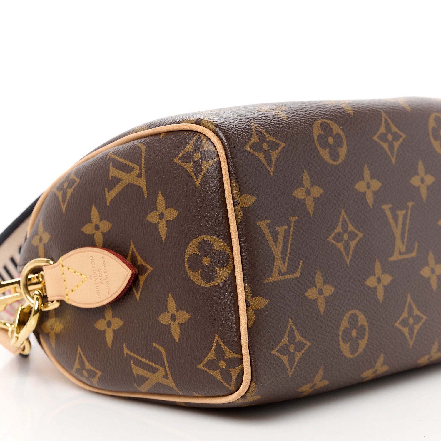 Louis Vuitton Monogram Speedy Bandouliere 20 Black 8 of 9