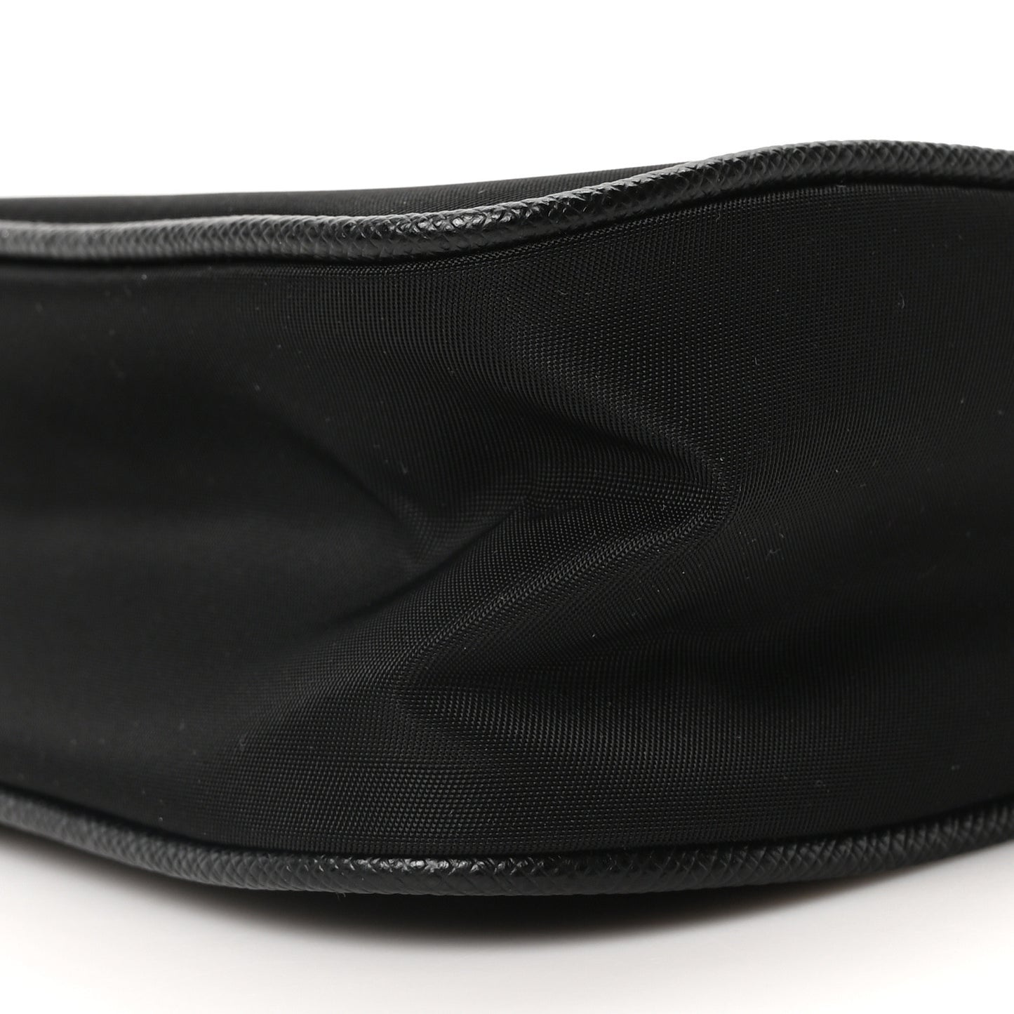 Tessuto Nylon Saffiano Mini Re-Edition 2005 Bag Black