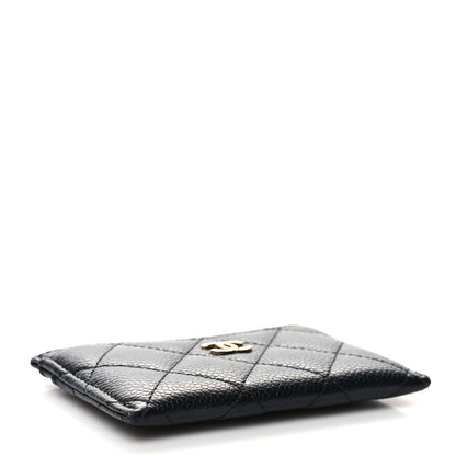 Chanel Caviar Quilted Card Holder Black 4 of 9