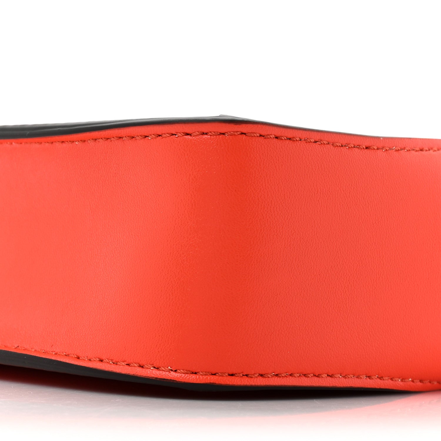 Stella McCartney STELLA MCCARTNEY Eco Alter Nappa Perforated Logo Mini Crossbody Orange 7 of 8