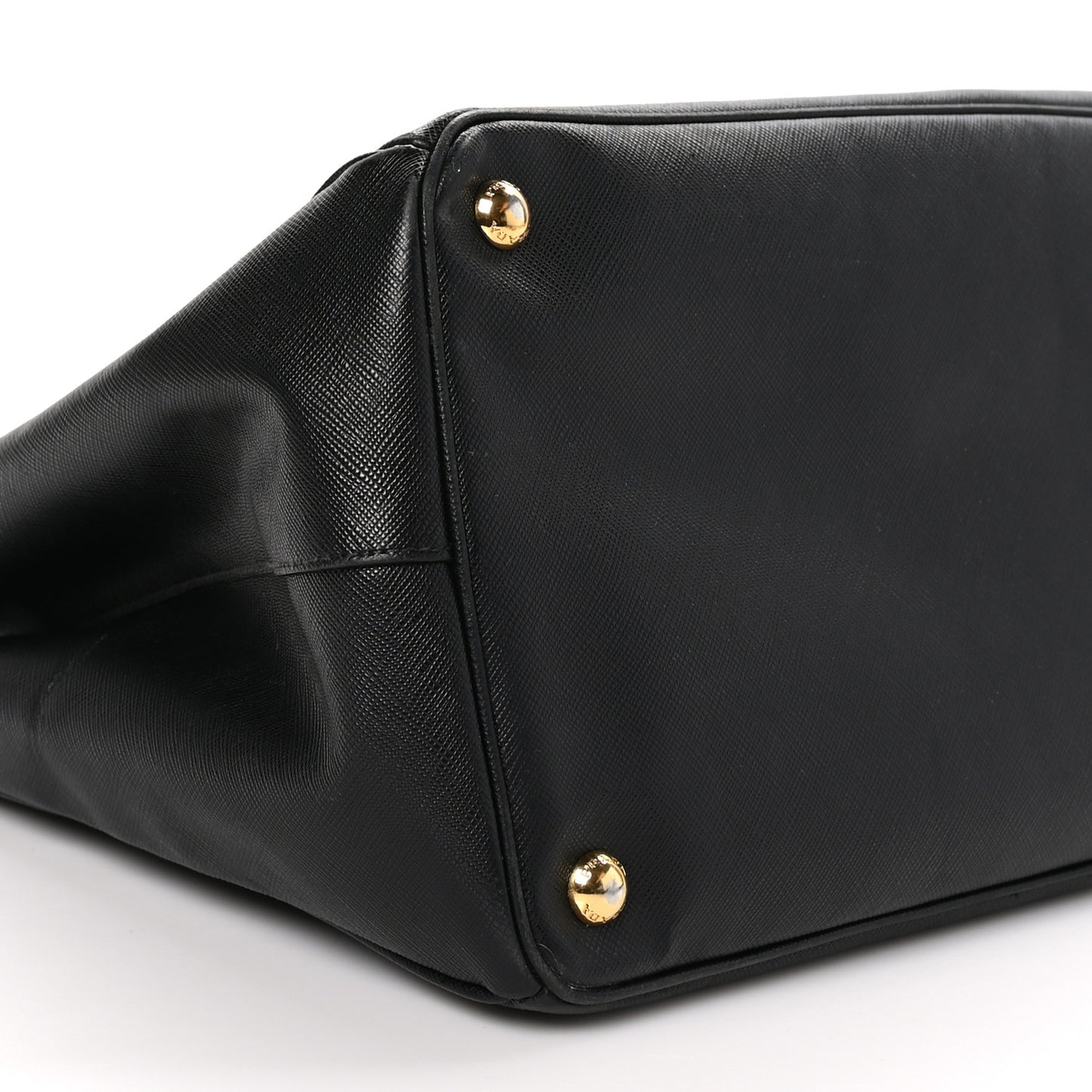 Saffiano Lux Large Tote Black