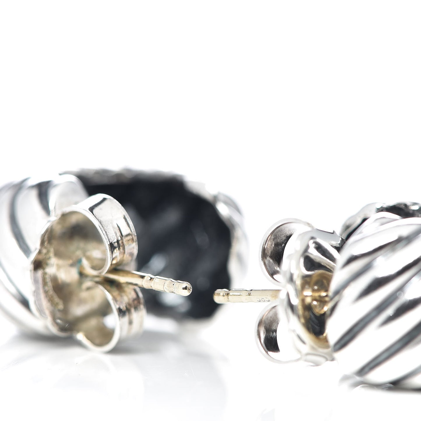 Sterling Silver Cable Classics Hoop Earrings