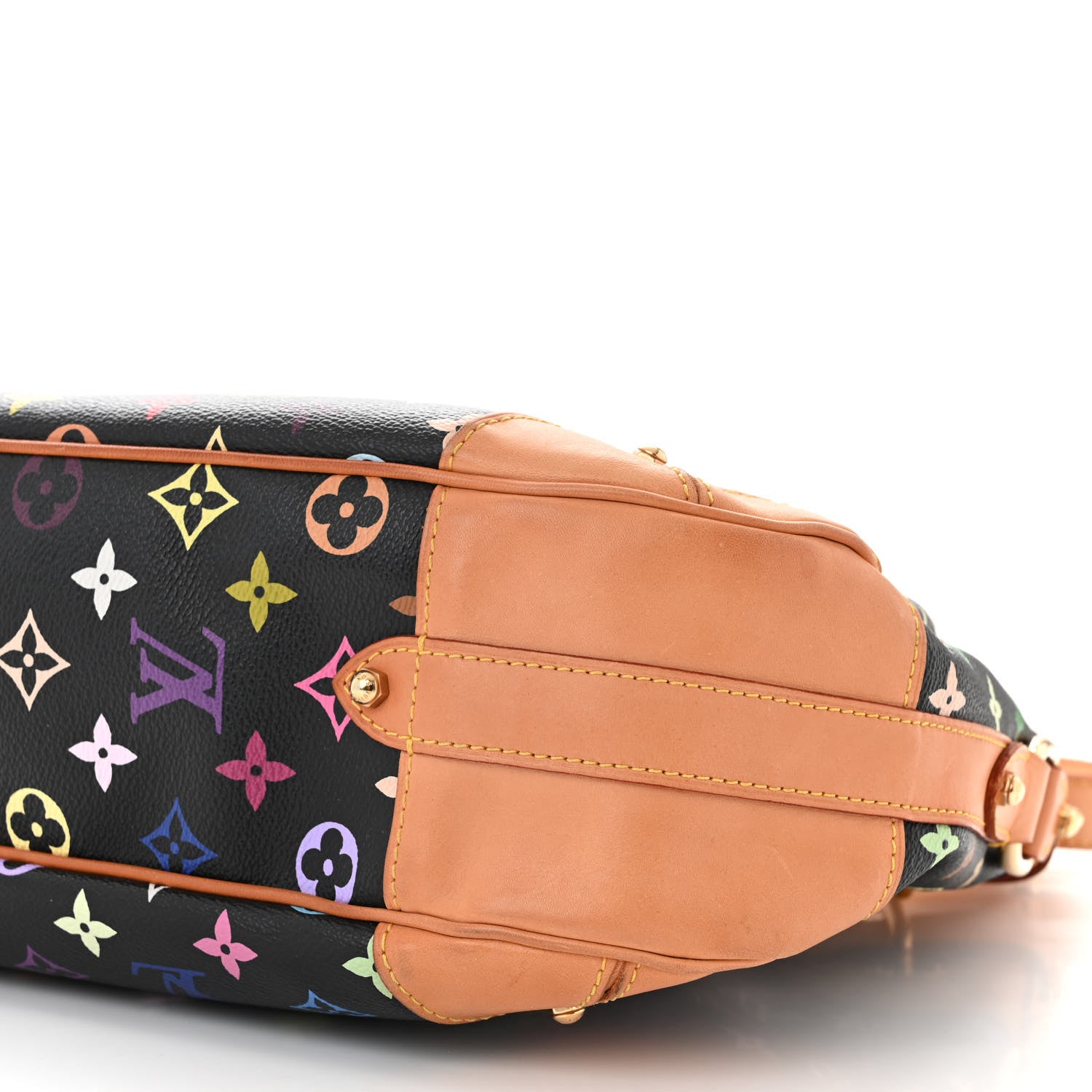 Louis Vuitton Monogram Multicolor Greta Black 9 of 9