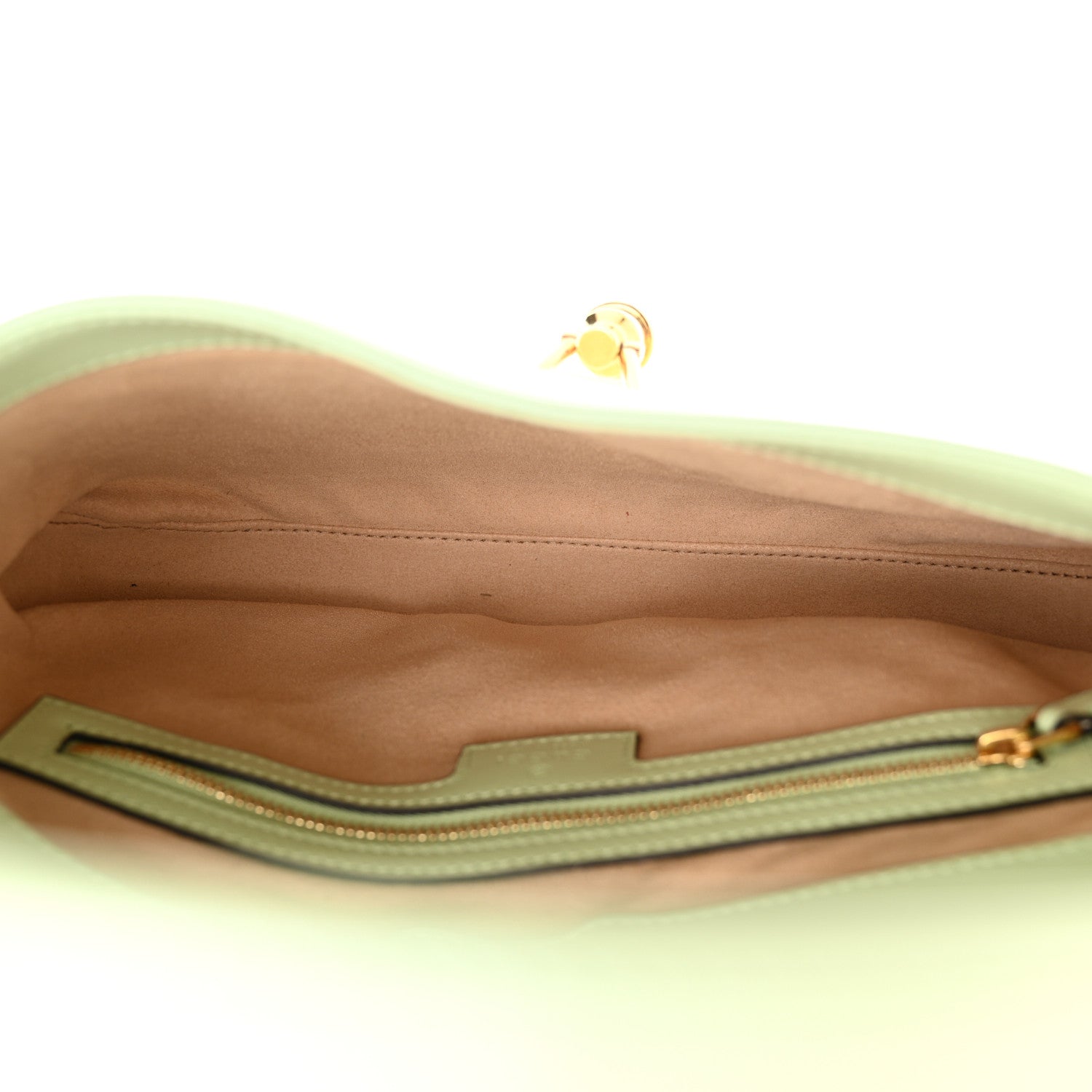 Gucci Boarded Dyana Lux Calfskin Small Jackie 1961 Hobo Tropical Sage 5 of 12