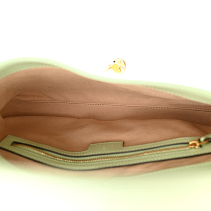 Gucci Boarded Dyana Lux Calfskin Small Jackie 1961 Hobo Tropical Sage 5 of 12