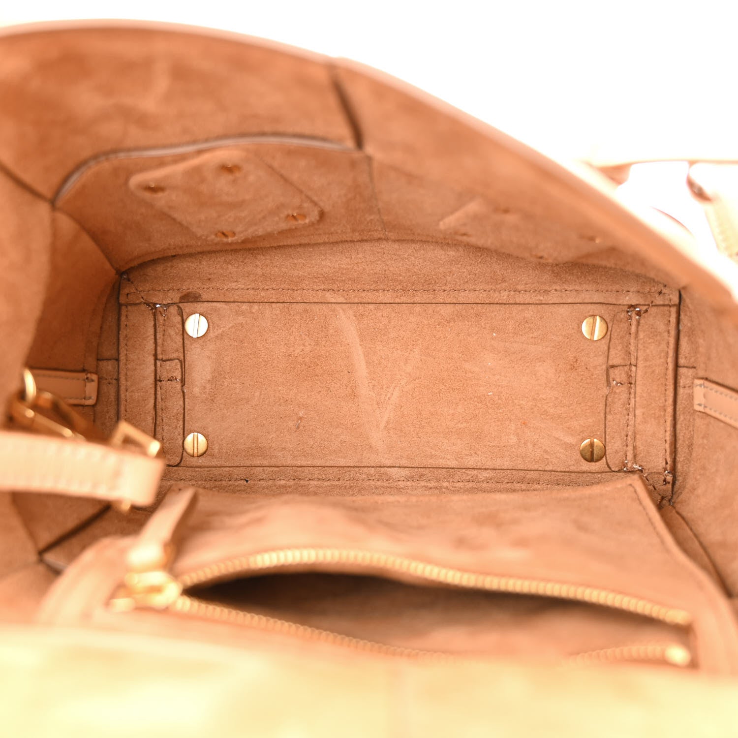 Bottega Veneta French Calfskin Maxi Intrecciato Mini Arco Nude 5 of 11