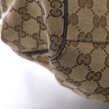 Gucci Monogram Medium Sukey Tote Dark Brown 16 of 16