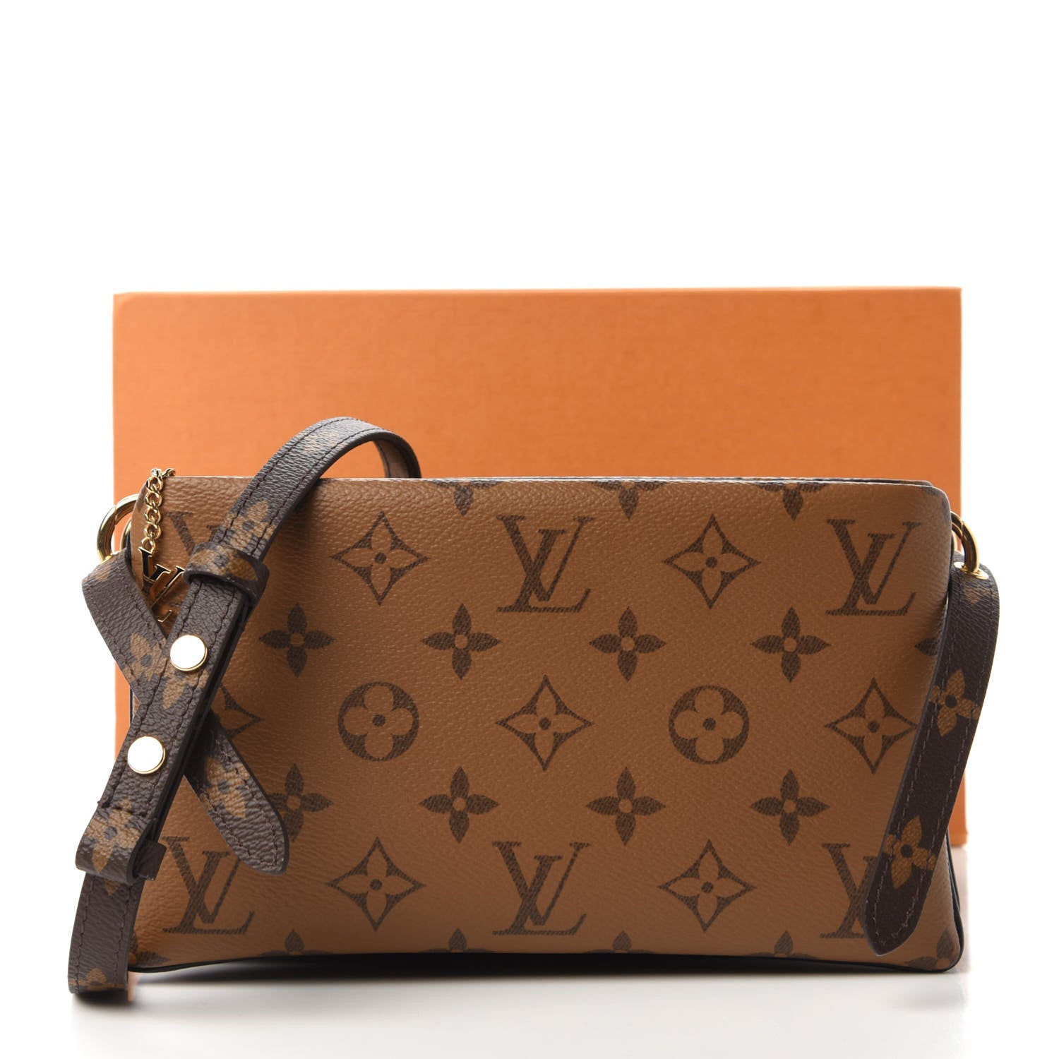 Louis Vuitton Reverse Monogram Lambskin LV3 Pouch 718520