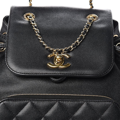 Chanel Caviar Quilted Business Affinity Backpack Black 9 of 9