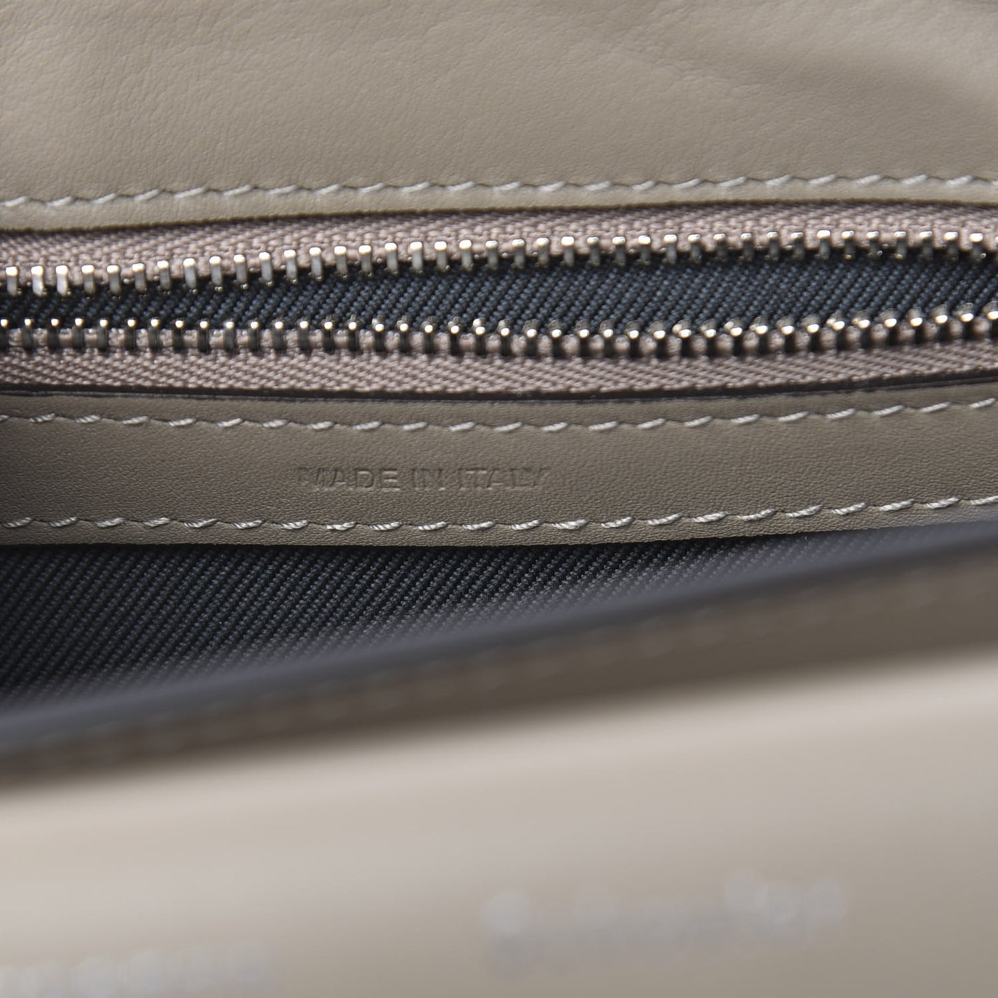 Smooth Calfskin Mini PS11 Classic Shoulder Bag Light Taupe