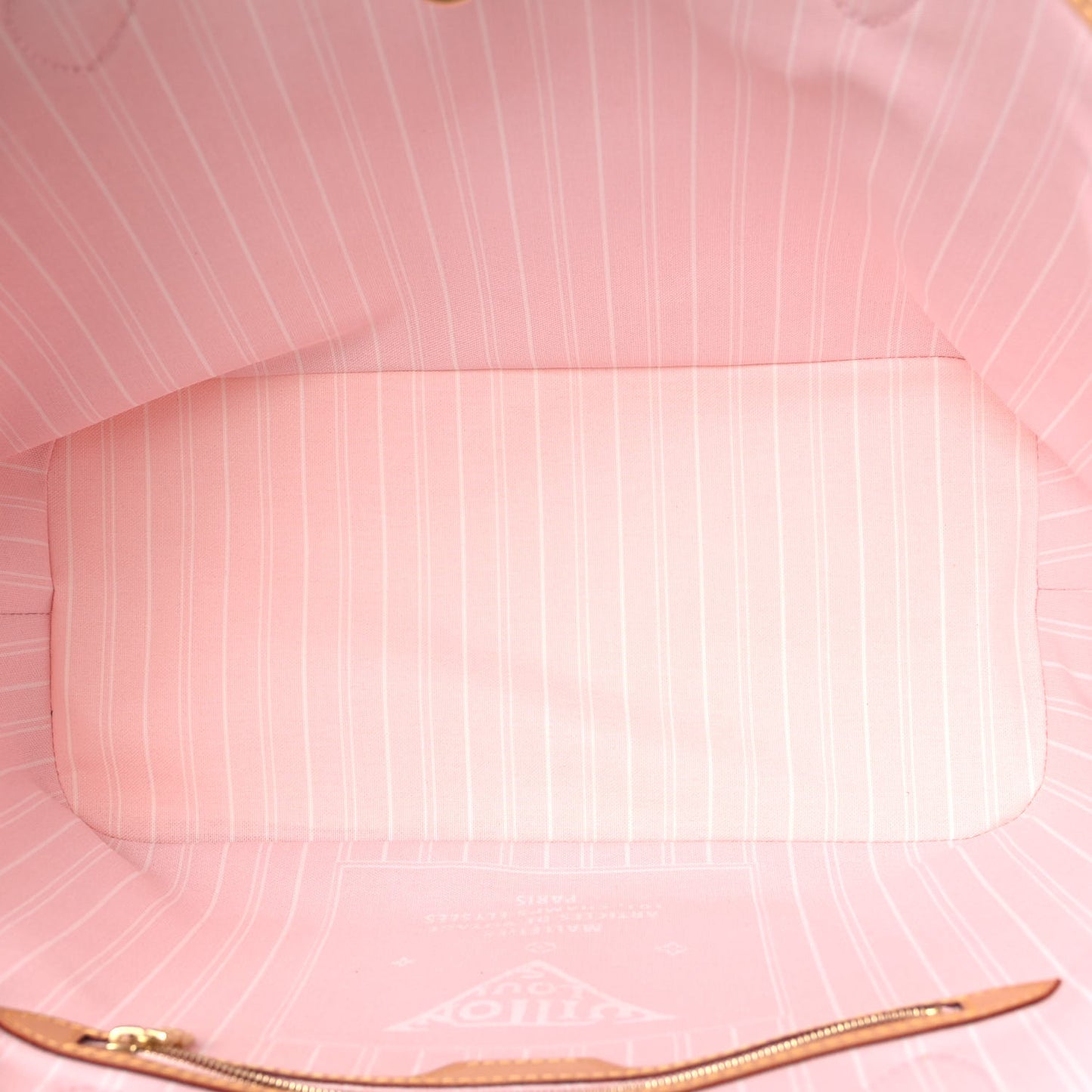 Monogram Giant By The Pool Neverfull MM Light Pink