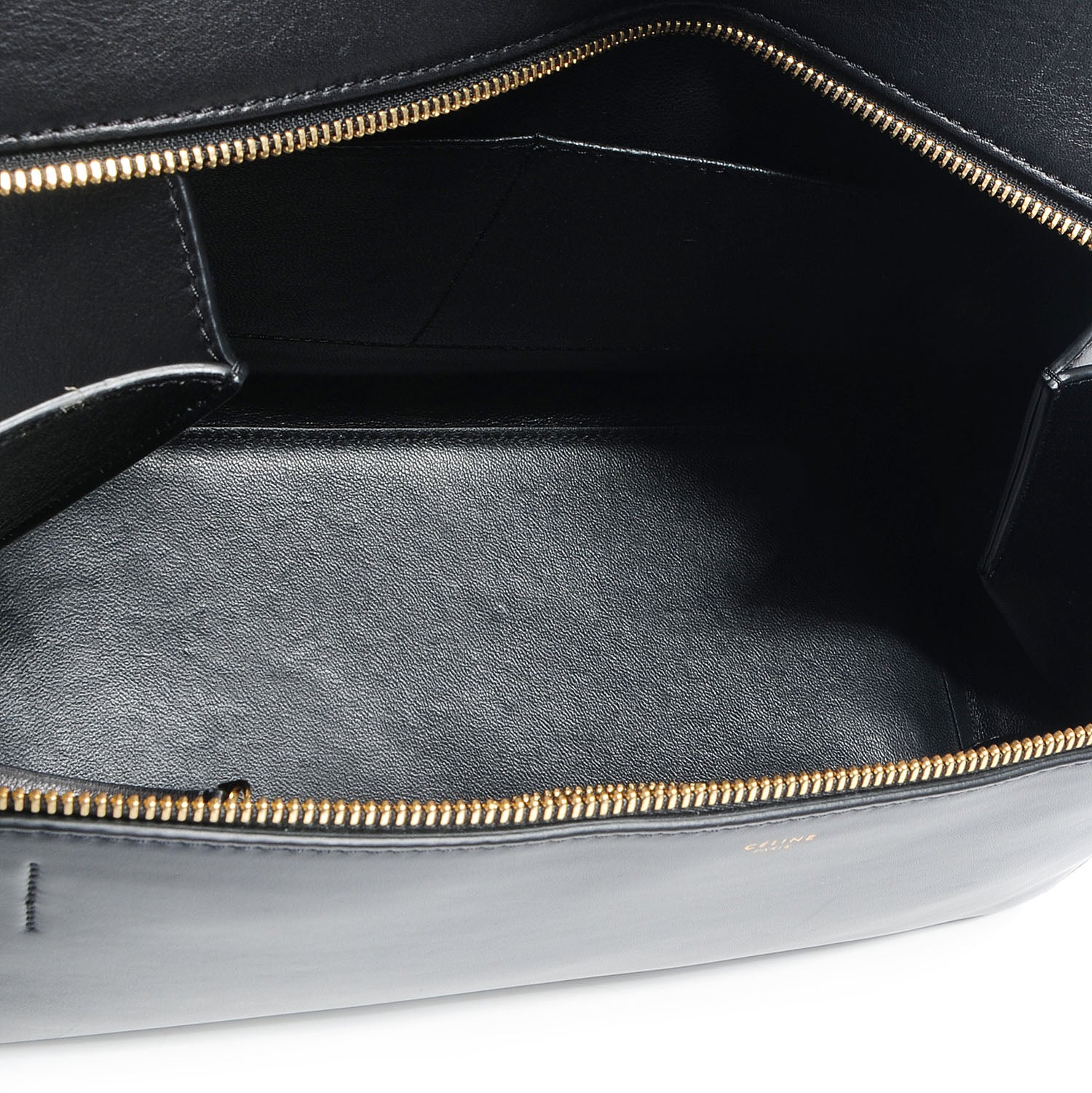 Celine Smooth Calfskin Medium Edge Black Navy 5 of 8