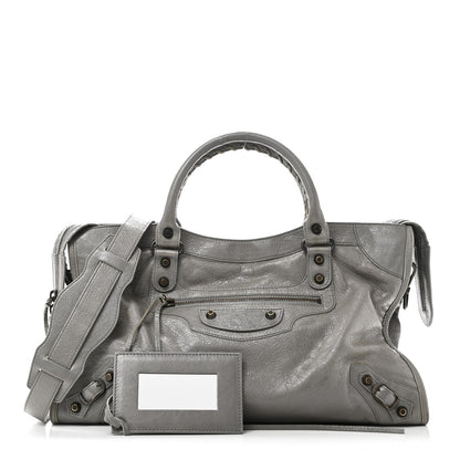 Balenciaga Agneau Classic Hardware City Gris Pyrite 2 of 10