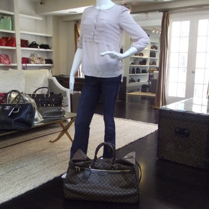Louis Vuitton Damier Ebene Eole 60 Rolling Travel Bag 2 of 10