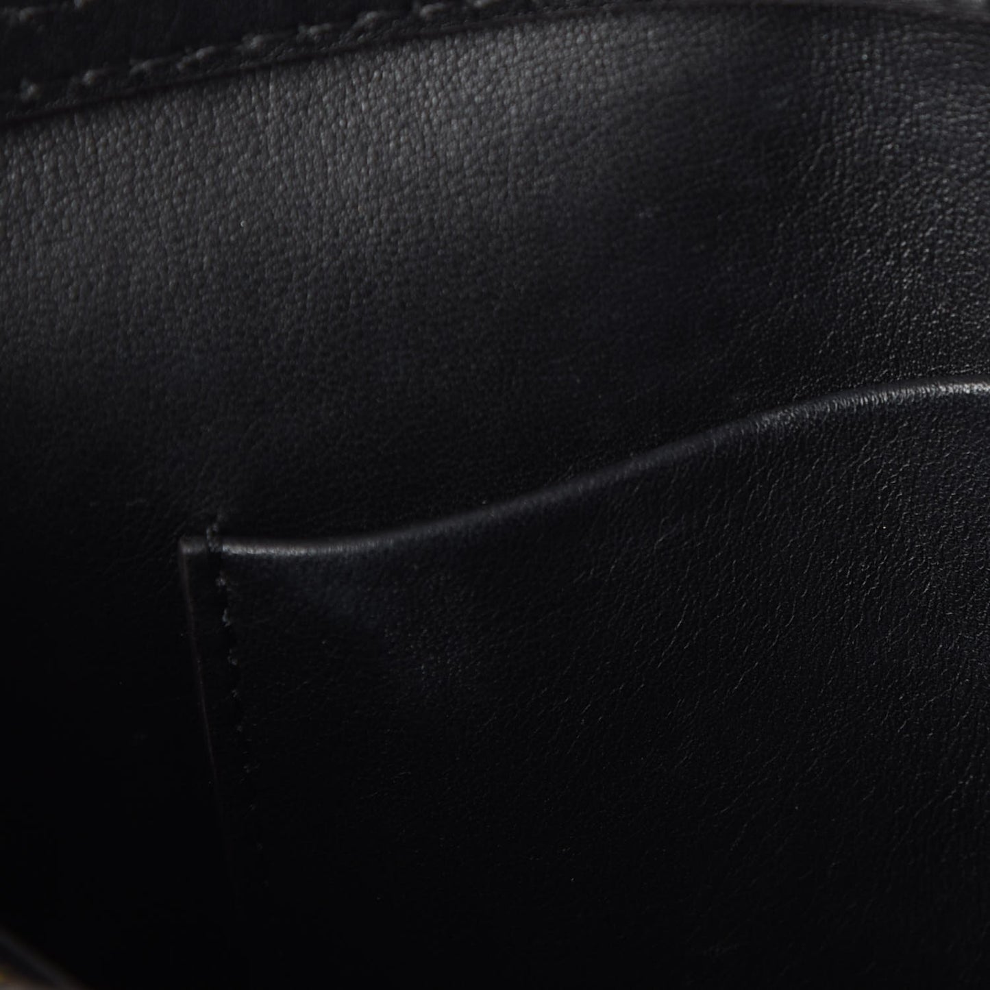 Calfskin Monogram Column Clutch