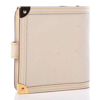 Louis Vuitton Suhali Compact Zipped Wallet White 3 of 8