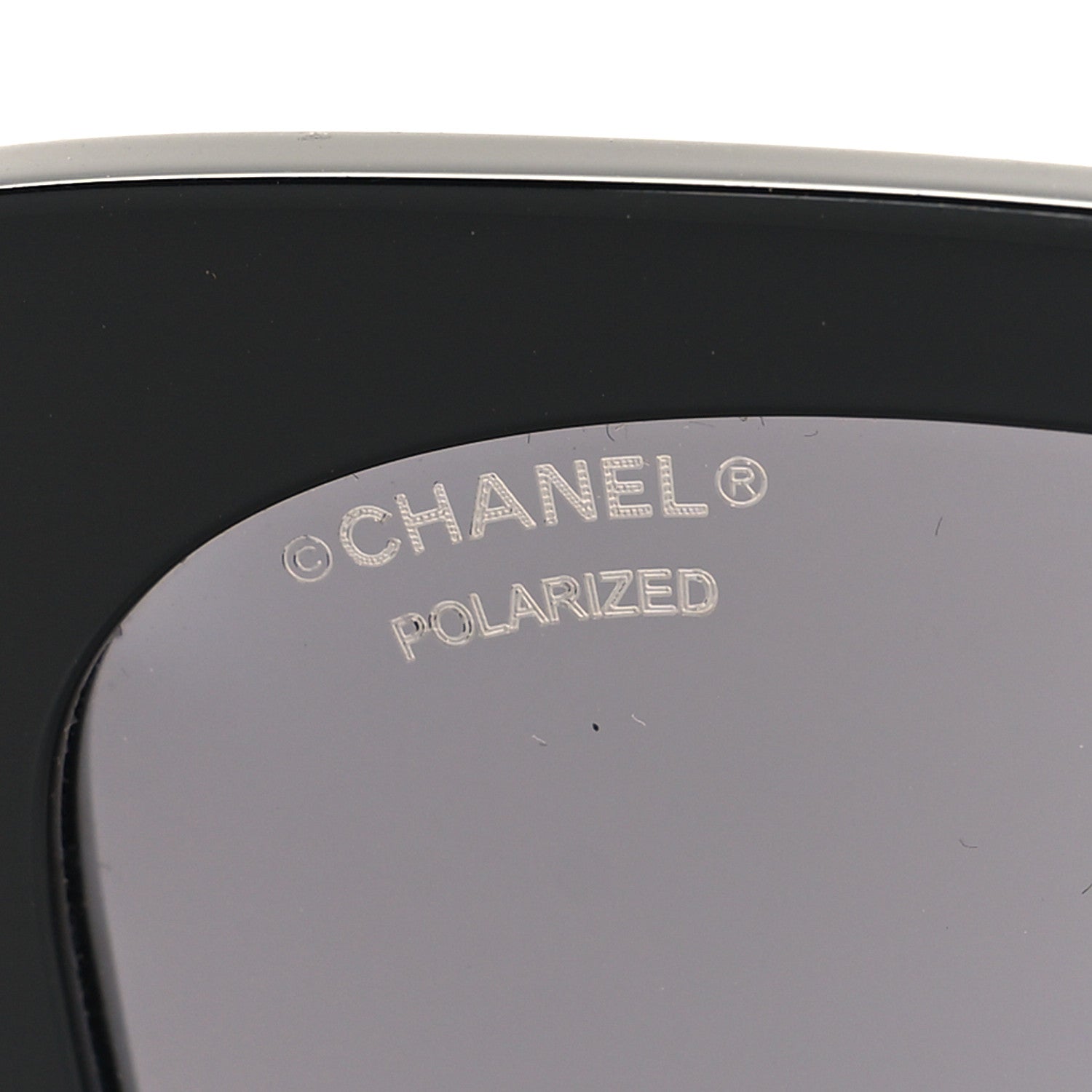 Chanel Acetate Strass Square Sunglasses 5422-B Black 7 of 8