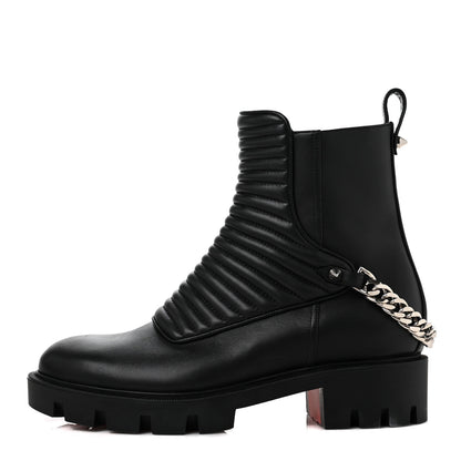 Christian Louboutin Calfskin Maddic MaxBoots 37 Black 1 of 8
