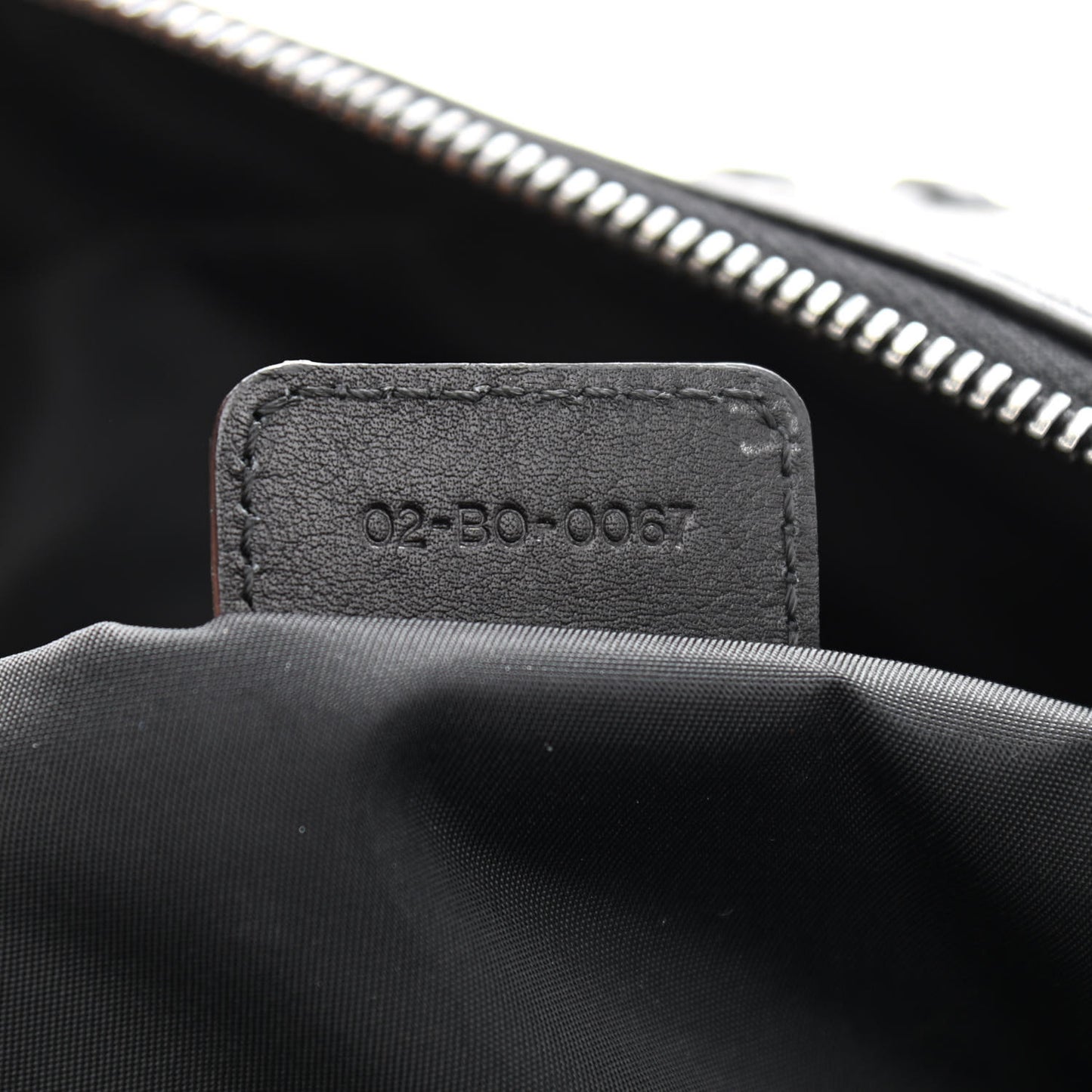 Monogram Ethnic Shoulder Bag Black