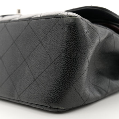 Chanel Caviar Quilted Jumbo Double Flap Black 10 of 16
