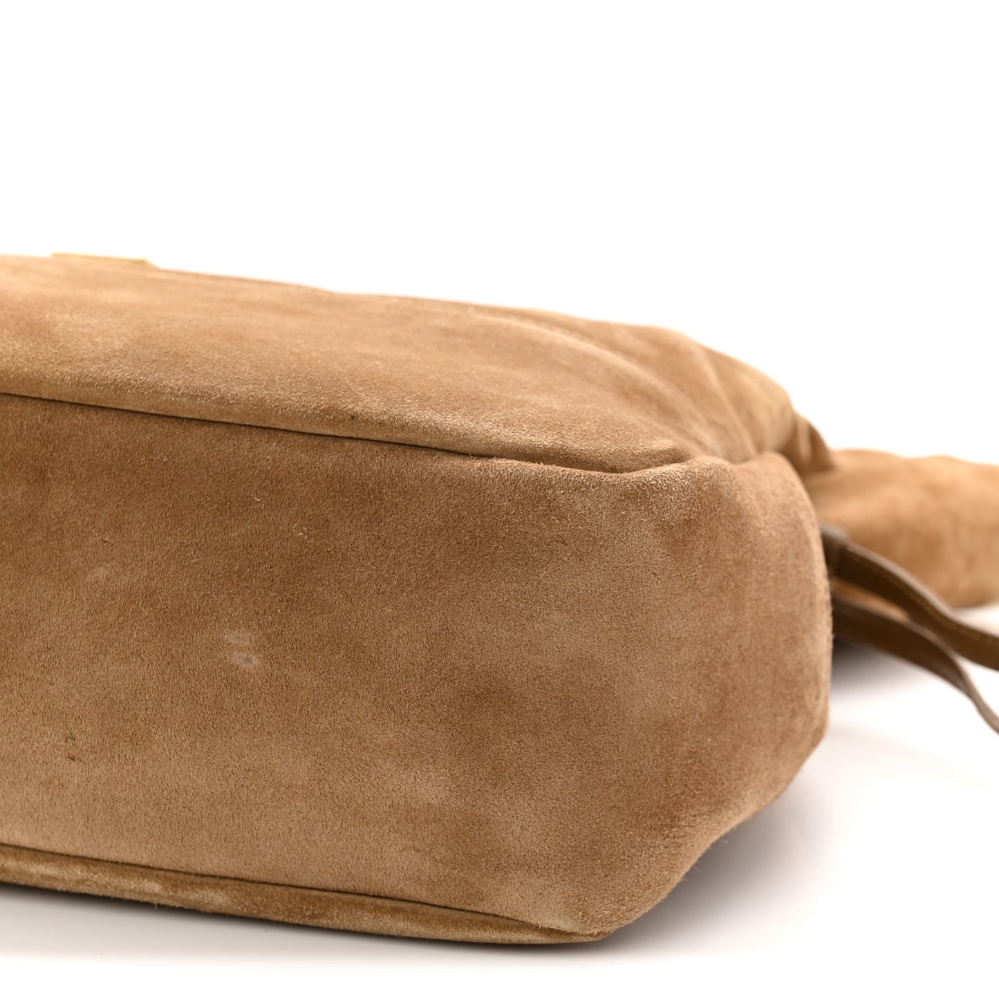 Suede Small Jamie Shopping Tote Golden Leaf