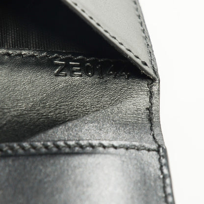 Givenchy Lambskin Elmerinda Folding Card Case Black 6 of 6