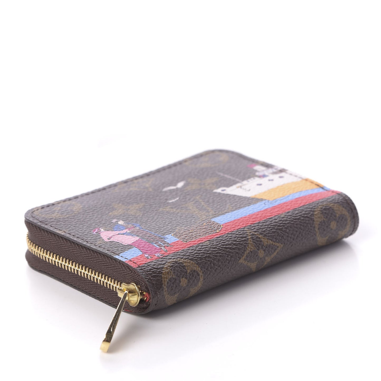 Monogram 2016 Christmas Animation Zippy Coin Purse