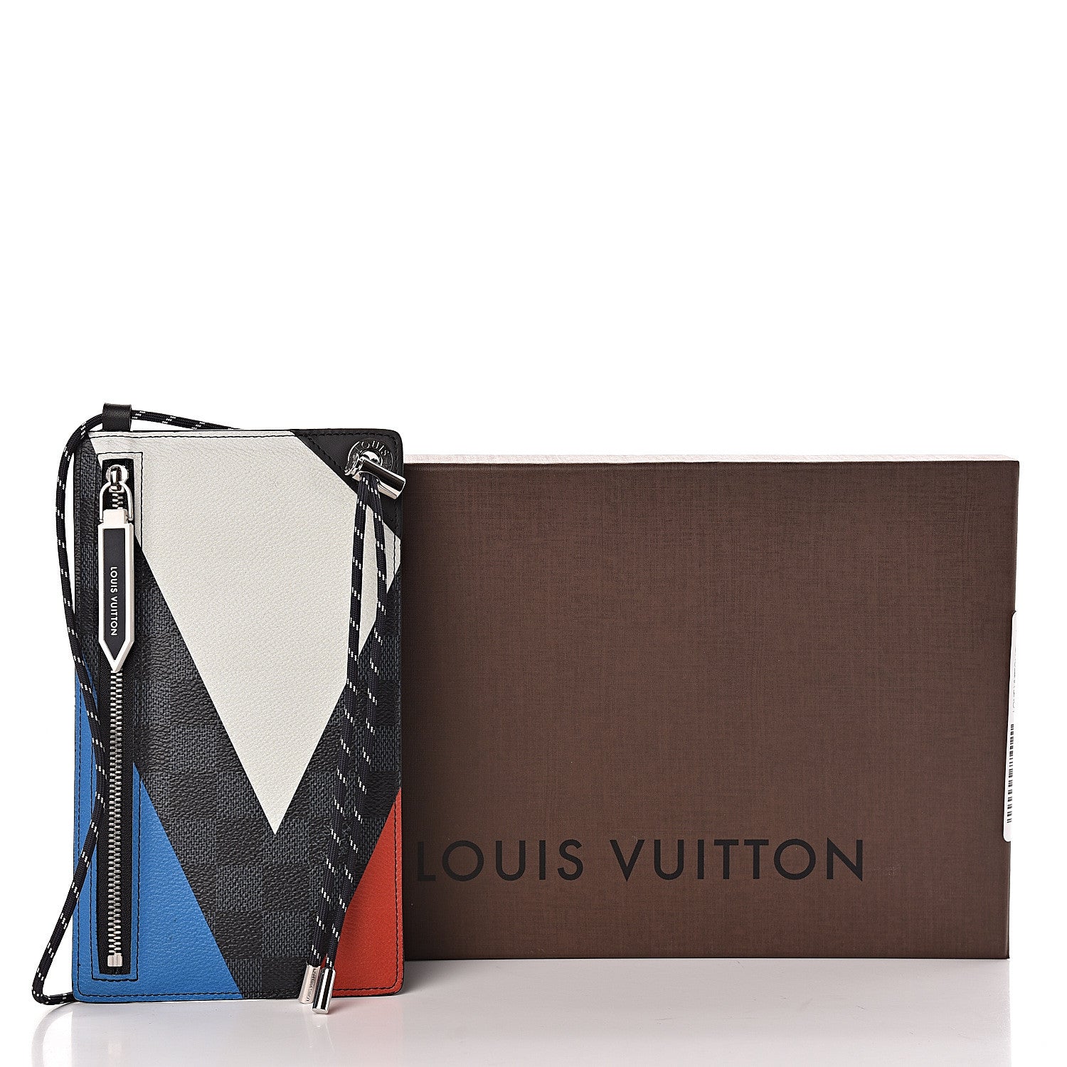 Louis Vuitton Damier Cobalt America's Cup Regatta Ribbon iPhone Pochette 11 of 11