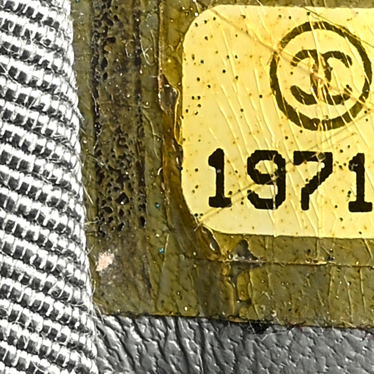 Washed Lambskin Mini Chain Around Messenger Navy Blue