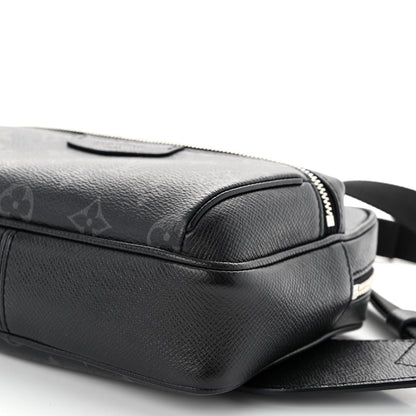 Louis Vuitton Taiga Monogram Eclipse Outdoor Bum Bag Black 9 of 9