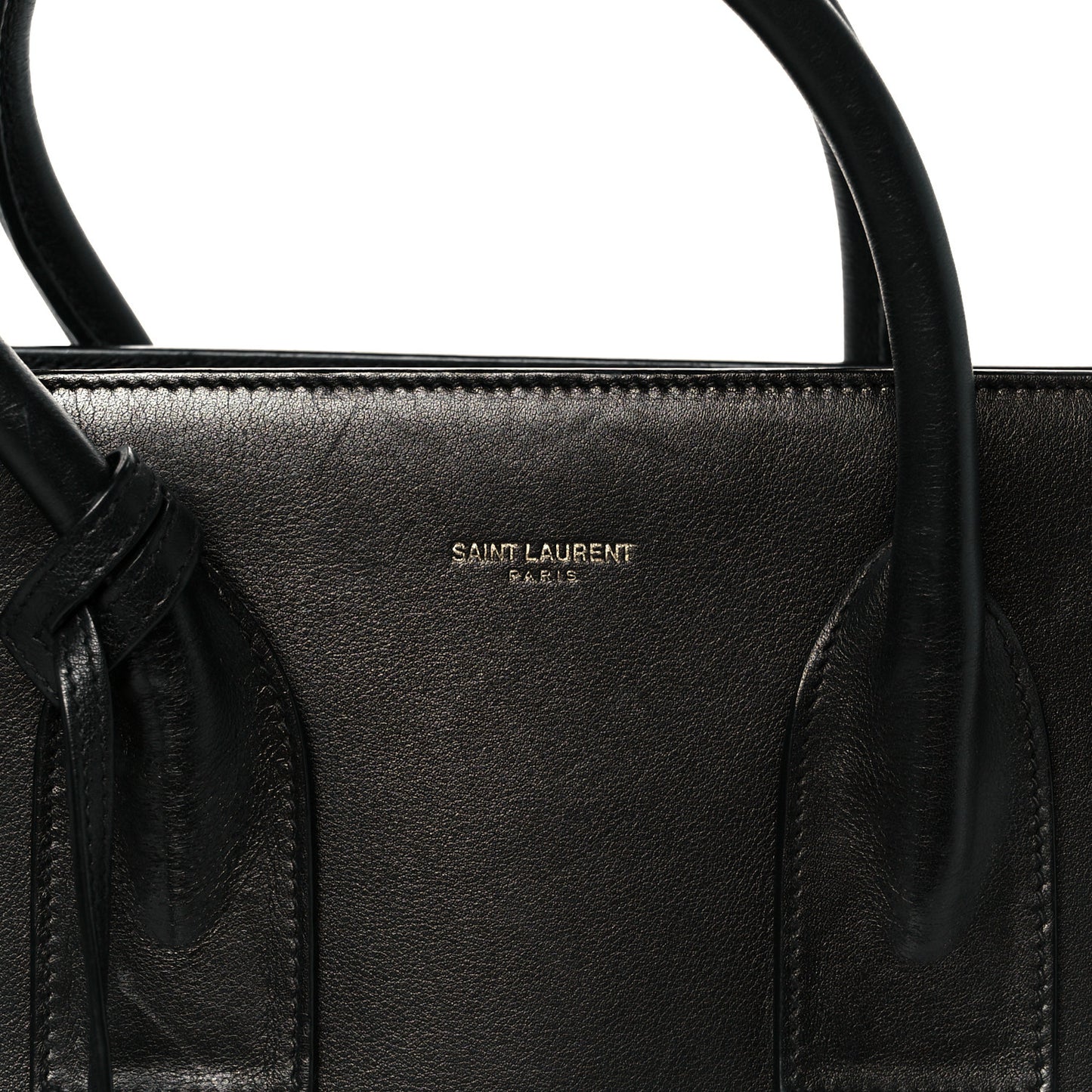 Calfskin Small Sac De Jour Black