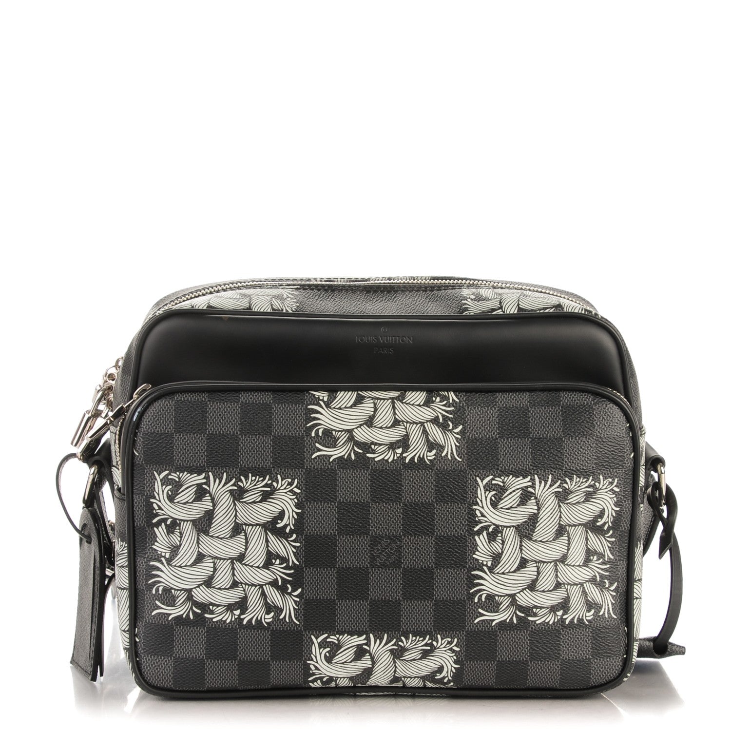 Louis Vuitton Damier Graphite Rope Nil PM White 1 of 8