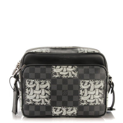Louis Vuitton Damier Graphite Rope Nil PM White 1 of 8