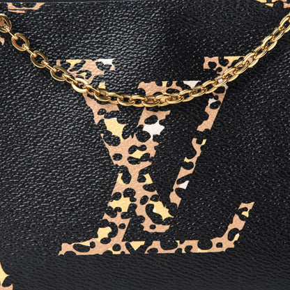Louis Vuitton Monogram Giant Jungle Pochette Double Zip Black 10 of 10