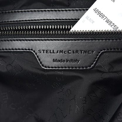 Stella McCartney Polyamide Falabella Go Glitter Stars Backpack Black 6 of 7