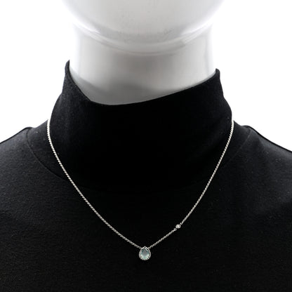 Boucheron 18K White Gold Diamond Aquaprase XS Serpent Boheme Necklace 2 of 4