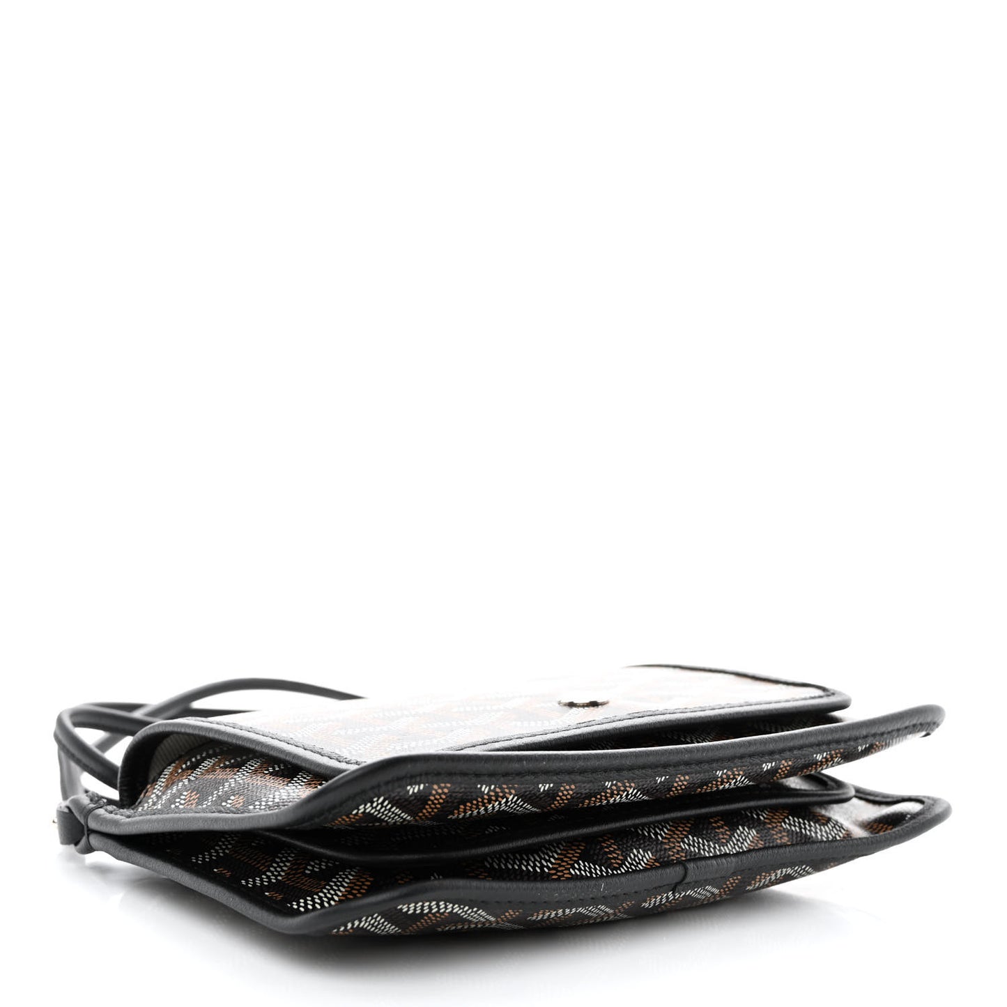 Goyardine Plumet Wallet Clutch Black