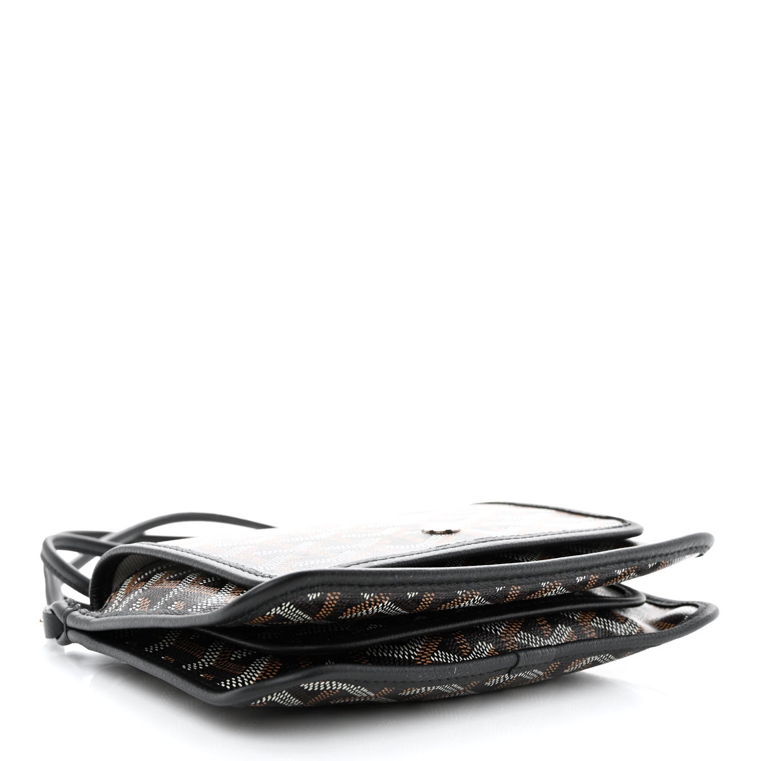 Goyard Goyardine Plumet Wallet Clutch Black 4 of 12