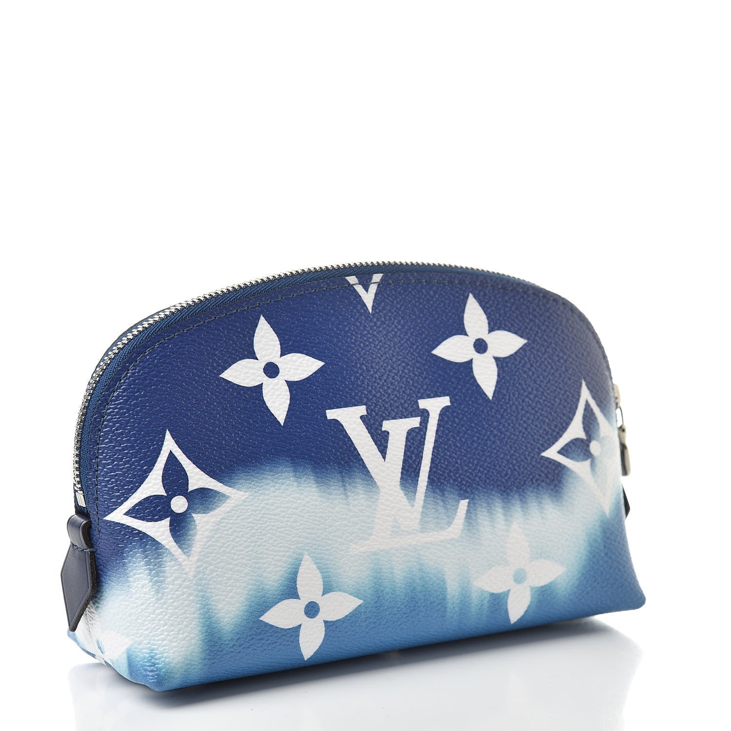 Louis Vuitton Monogram Giant Escale Cosmetic Pouch Blue 3 of 6
