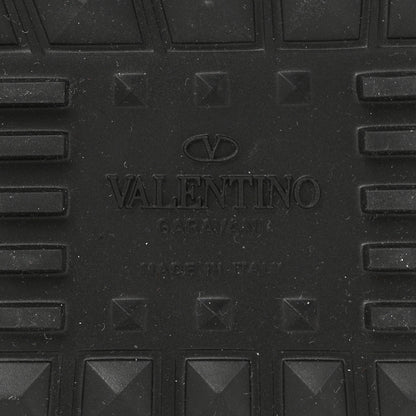 Valentino Garavani Calfskin Rockstud Untitled Open Sneakers 38.5 Black 8 of 10
