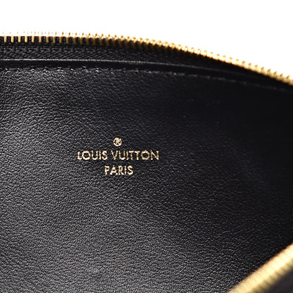 Louis Vuitton Empreinte Felicie Chain Wallet Zippered Insert Black 5 of 5