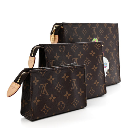 Louis Vuitton LV X TM Monogram Trio Toiletry Pouch Set 4 of 10
