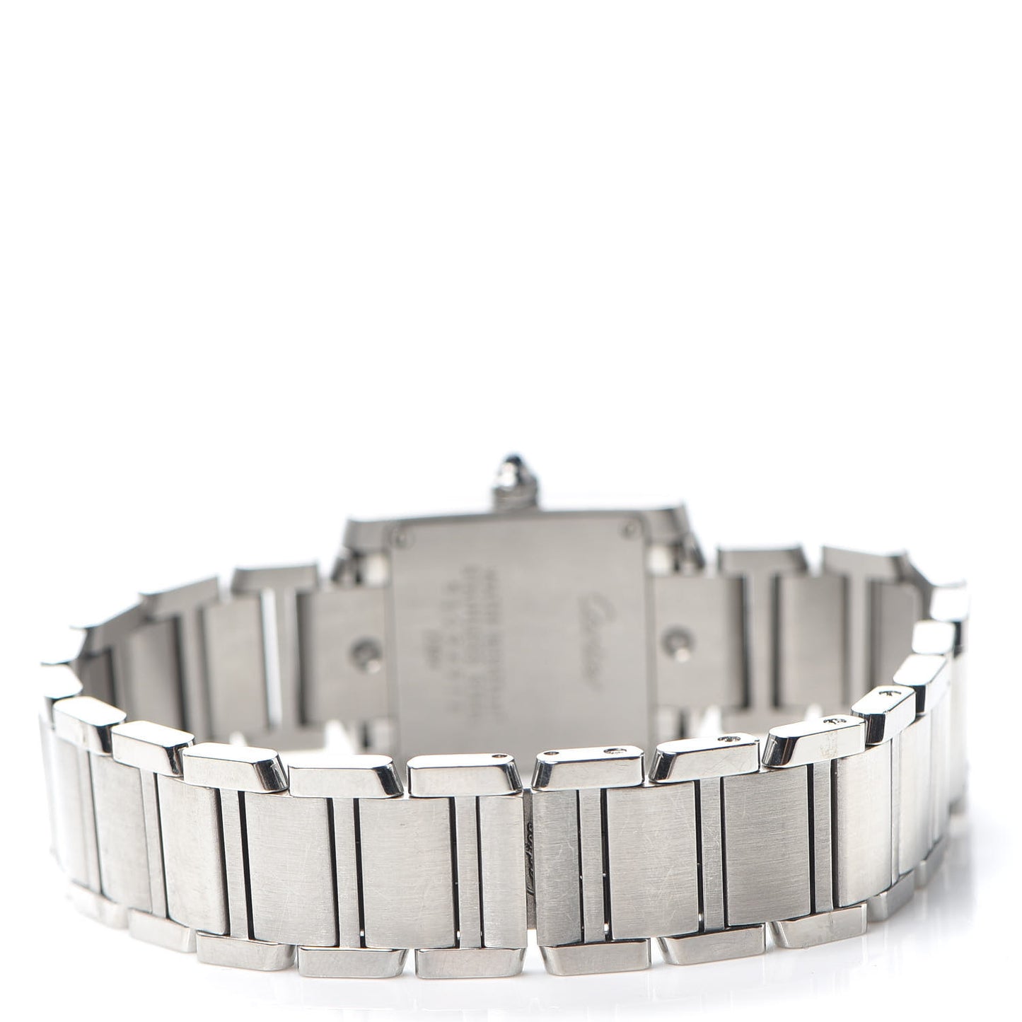Stainless Steel 20mm Tank Francaise Quartz Watch