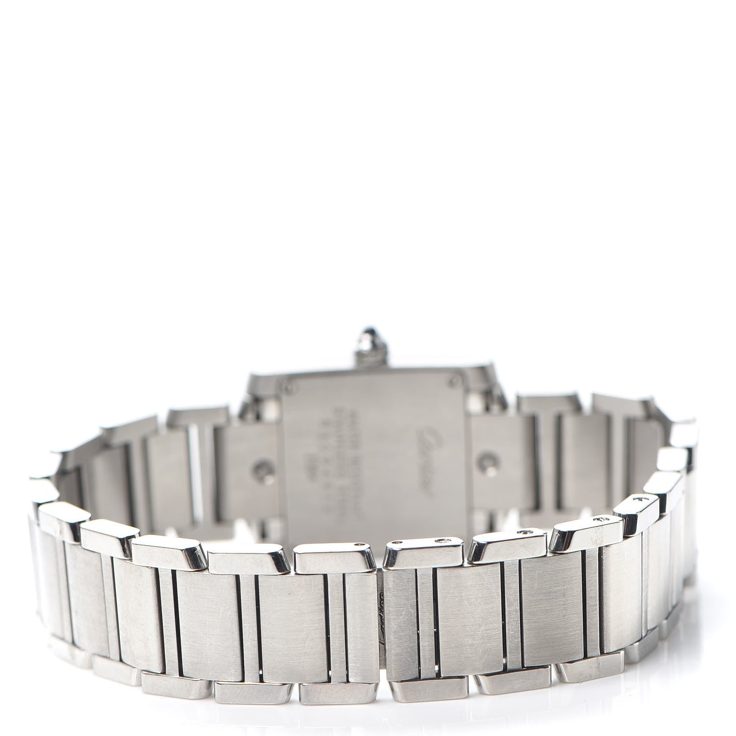 Cartier Stainless Steel 20mm Tank Francaise Quartz Watch 3 of 6